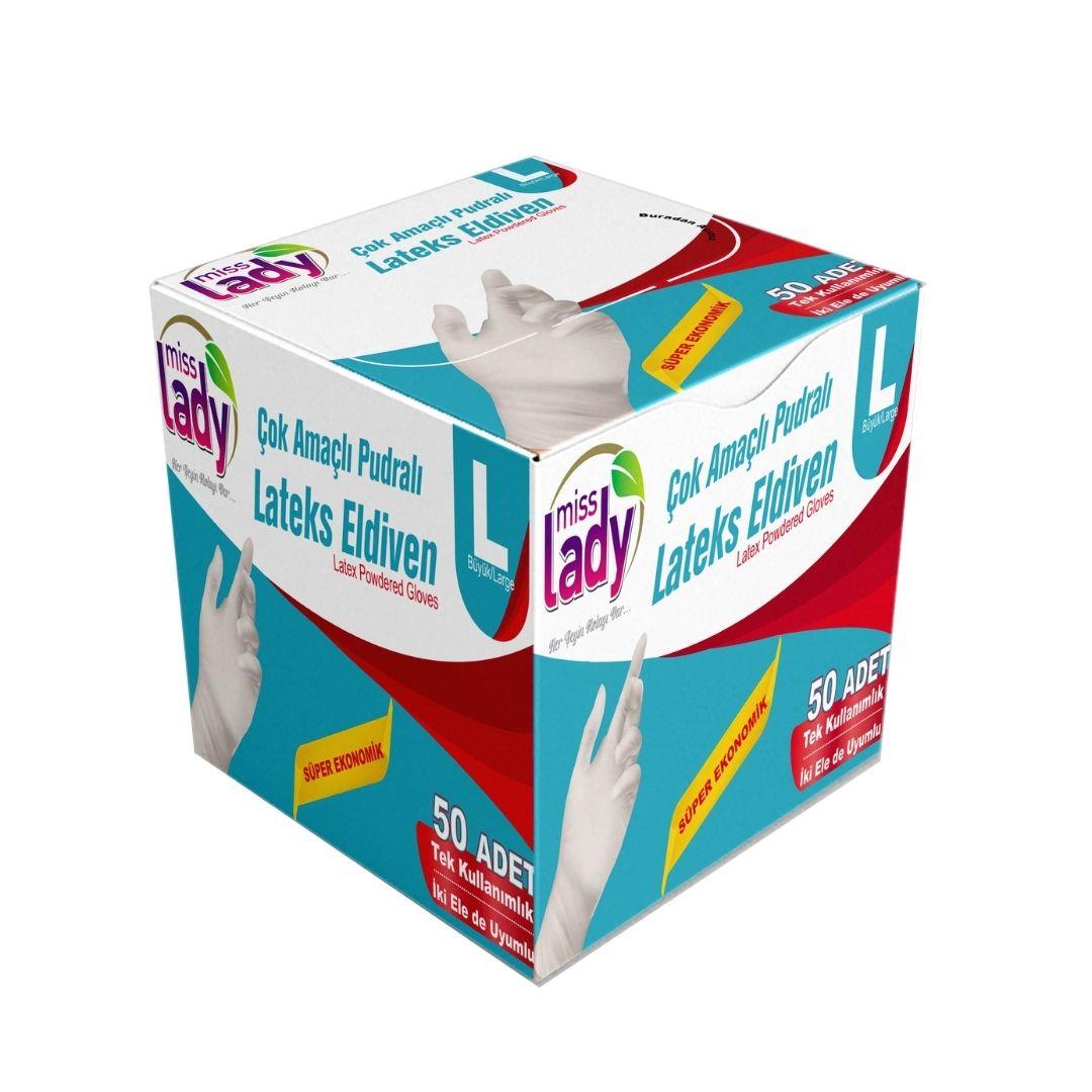 MİSS LADY LATEKS ELDİVEN 50Lİ (L) 5378 *20