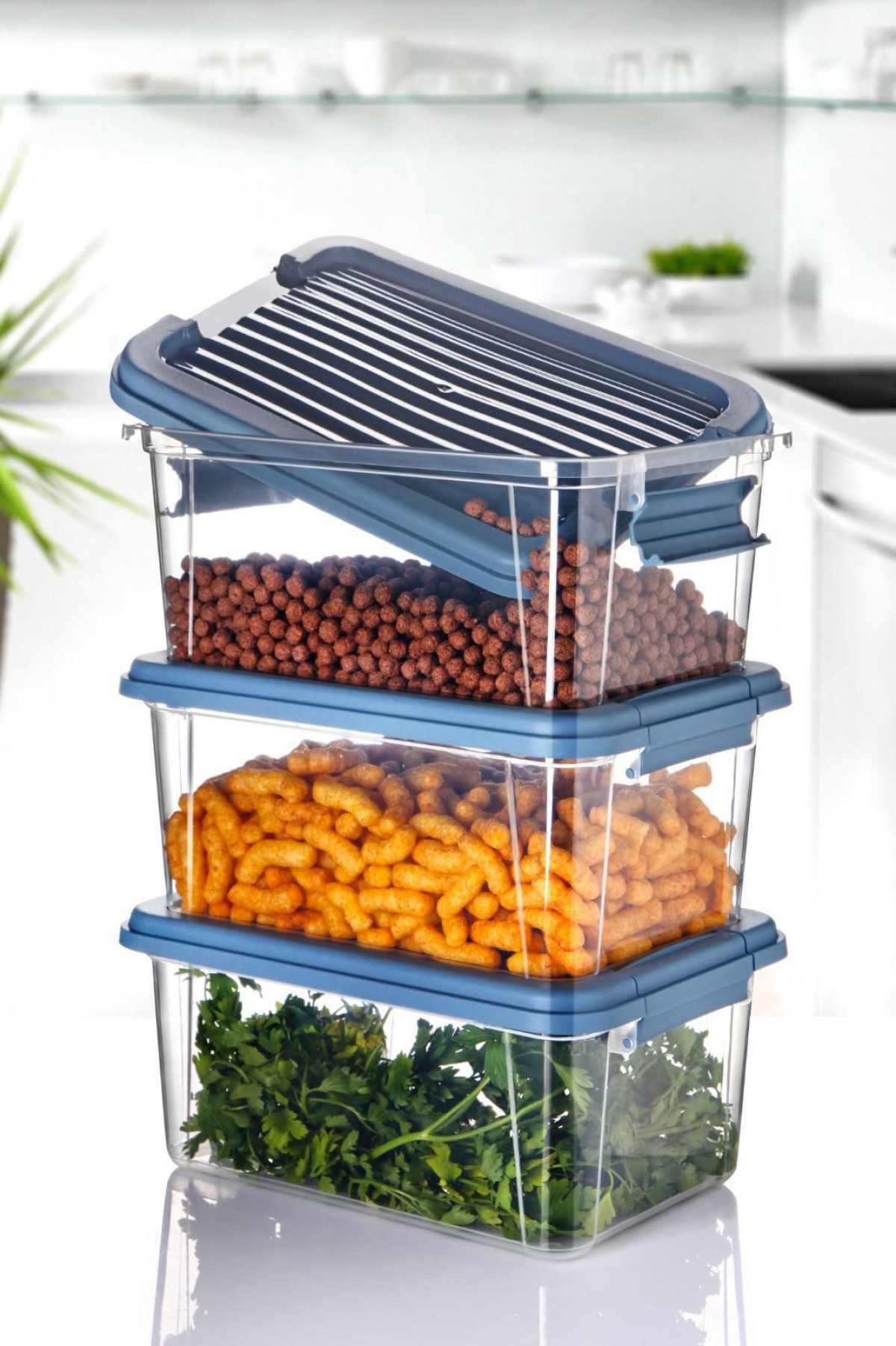 MOİ 15 lt Dikdörtgen
Saklama Kabı