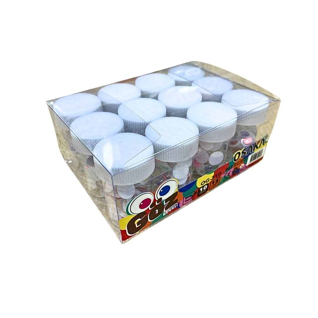 OSAKA OG-310 OYNAR GÖZ 10 MM RENKLİ(12*96)*1152