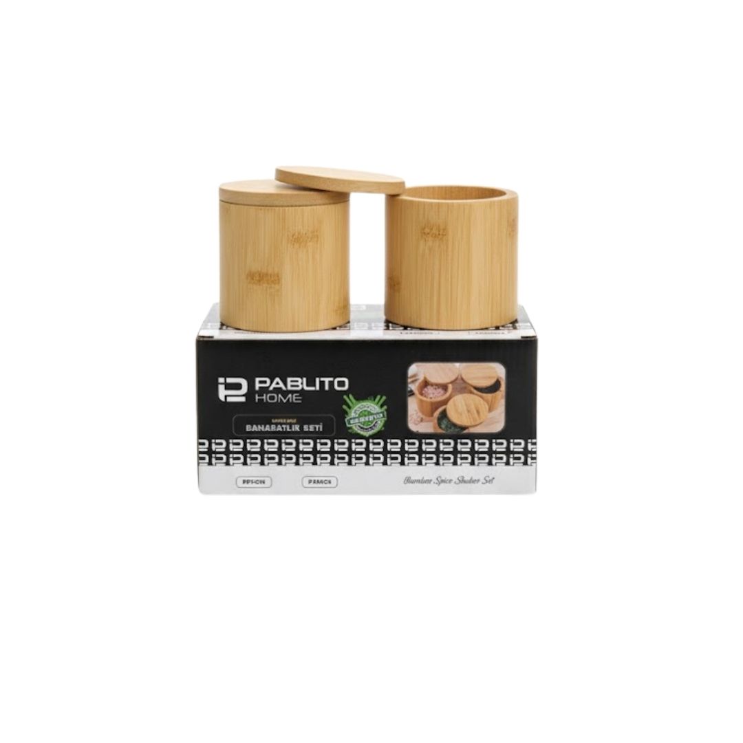 PABLITO PBT-070 BAMBU 2 Lİ BAHARATLIK*24