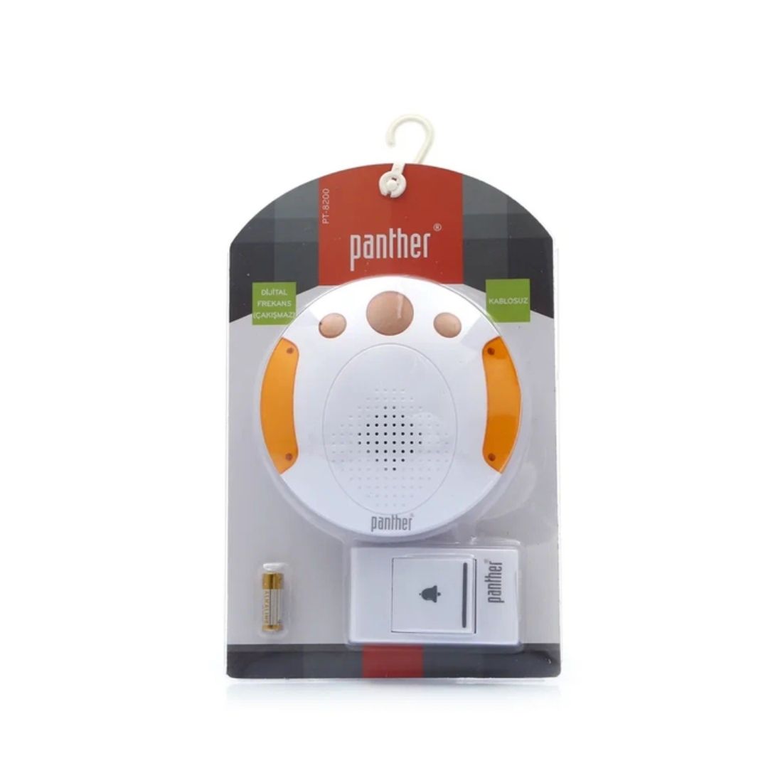 PANTHER PT-8200 KABLOSUZ KAPI ZİLİ*60