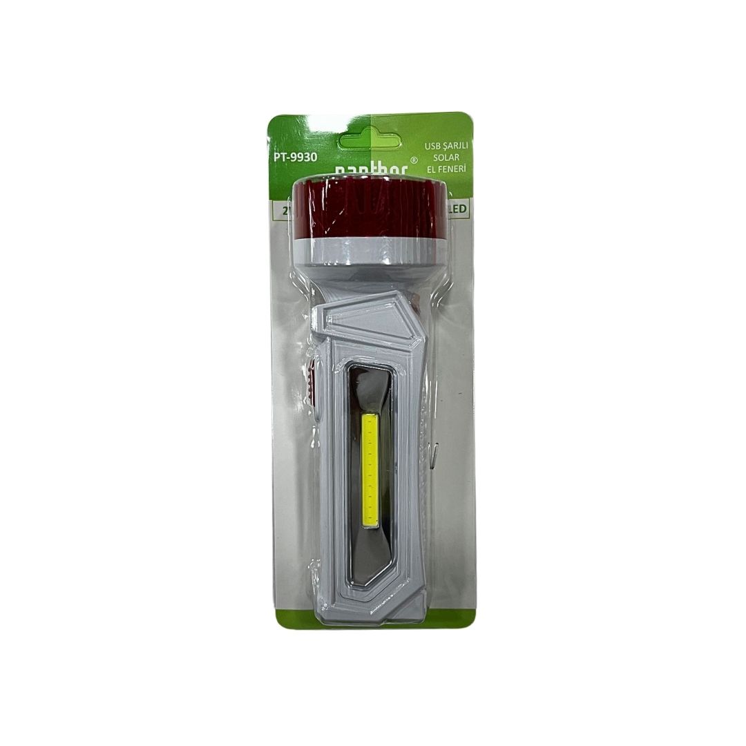 PANTHER PT-9930 USB ŞARZLI EL FENERİ(30*3)*90
