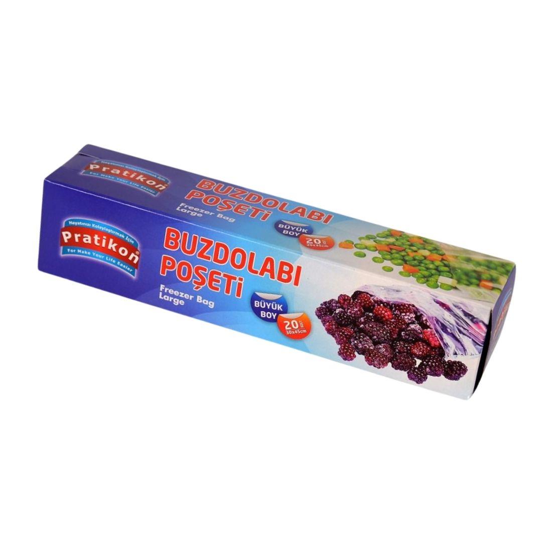 PRATİKON PR1175 BUZDOLABI POŞETİ BÜYÜK*100 PRATİKON PR1175 BUZDOLABI POŞETİ BÜYÜK*100