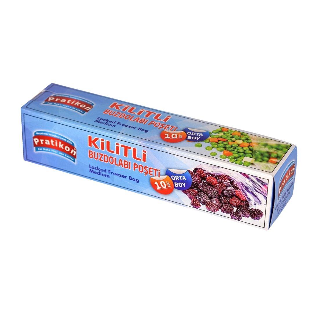 PRATİKON PR1194  KİLİTLİ BUZDOLABI POŞETİ ORTA*100