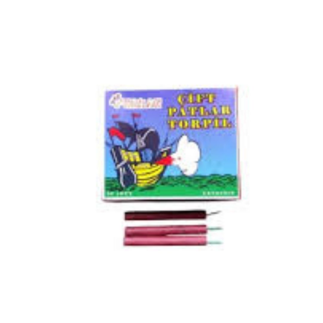 PYROTEK ÇİFT PATLAR TORPİL 50 Lİ*100 PYROTEK ÇİFT PATLAR TORPİL 50 Lİ*100