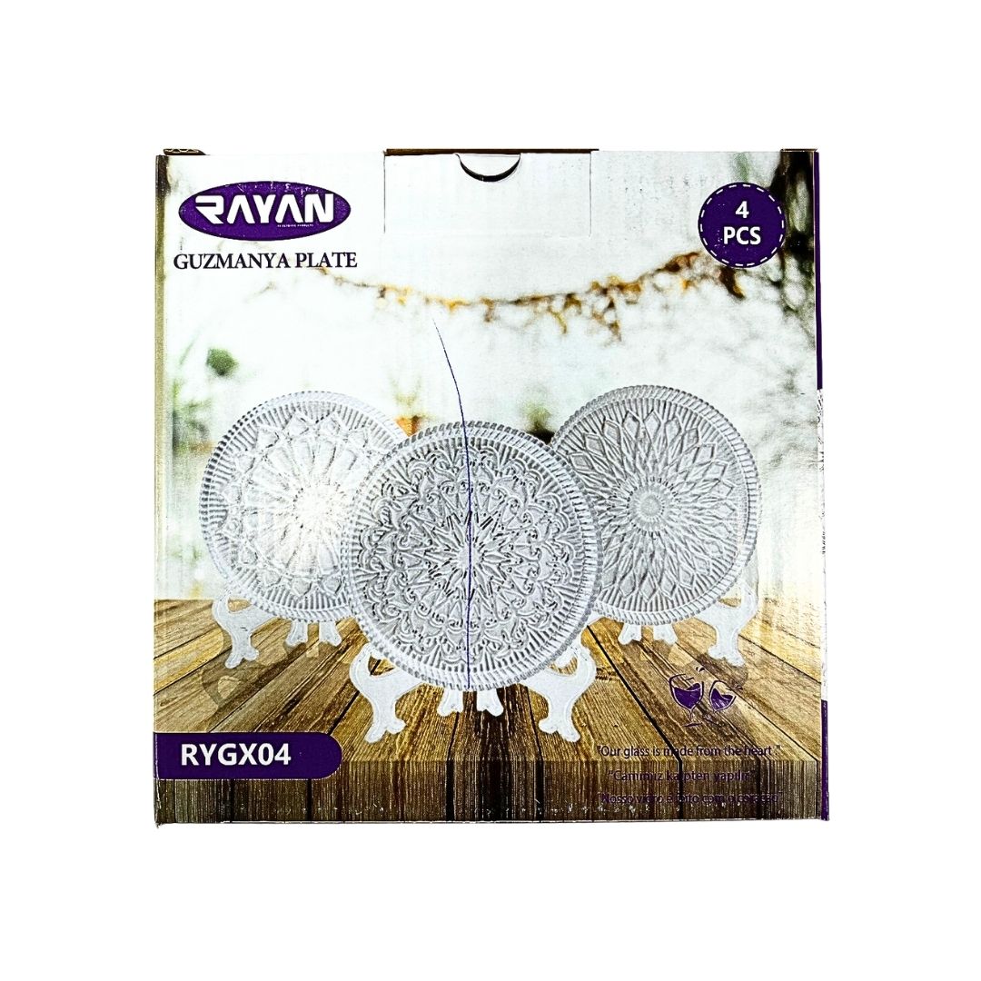 RAYAN RYGX04 4 LÜ GUZMANYA PASTA TABAĞI 16 CM*12 RAYAN RYGX04 4 LÜ GUZMANYA PASTA TABAĞI 16 CM*12