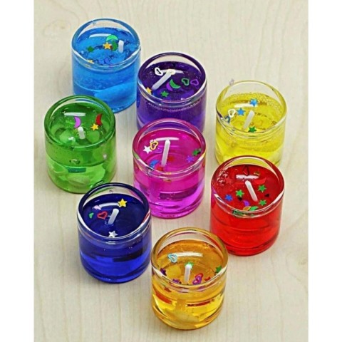 8 Lİ JEL MUM*120