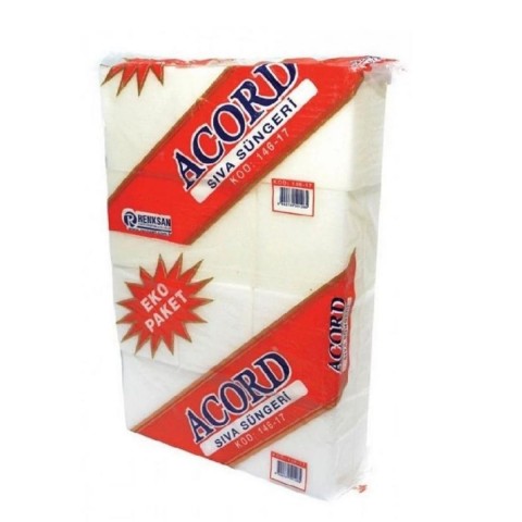 ACORD BEYAZ SIVA SÜNGERİ 24 LÜ*70
