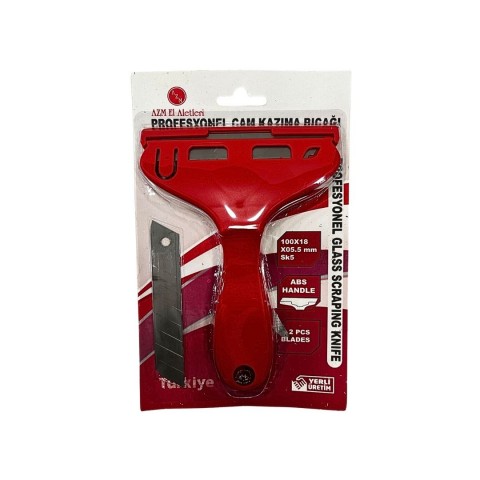 AZM GENİŞ PROFOSYONEL CAM KAZIMA BIÇAĞI(24*12)*288