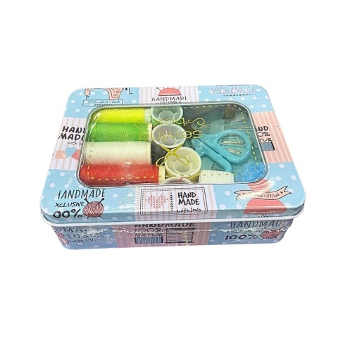 BELLA HOUSE DİKİŞ SETİ METAL KUTU D.DÖRTGEN*120