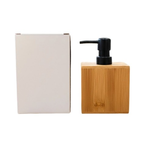 BİBAMBOO 0042 KARE BAMBU SIVI SABUNLUK 170 ML*48