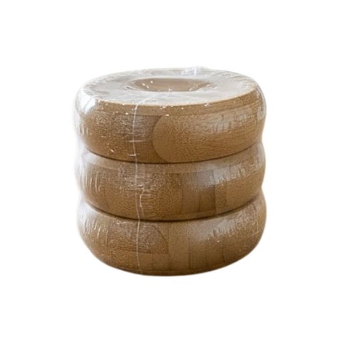 BİBAMBOO 0118  BAMBU 3 LÜ YUVARLAK KASE SETİ*48