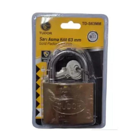 BLİSTERLİ TUDOR SARI 63 MM KİLİT*12*4