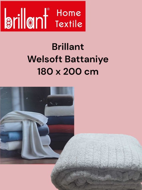 BRİLLANT WELSOFT BATTANİYE ÇİFT KİŞİLİK 180X200 *35