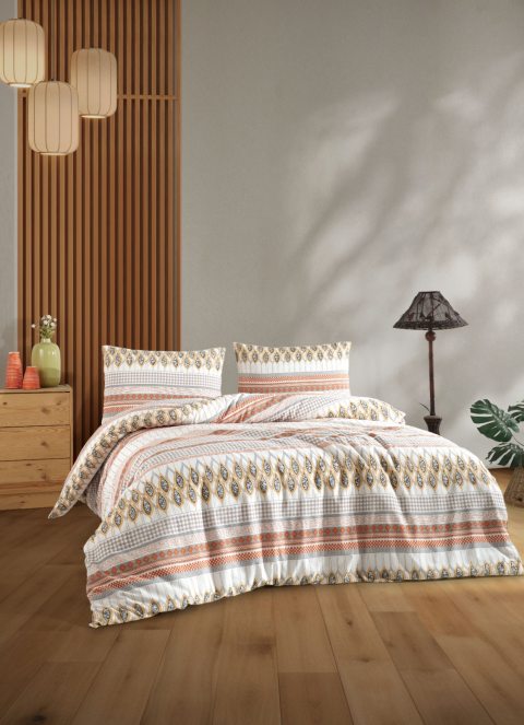 BRİLLİFE KUTULU NEVRESİM TAKIMI ÇİFT KİŞİLİK *10