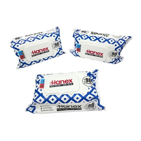 BYHANEX HNX-4023 90LI KAPAKLI ISLAK MENDİL*24