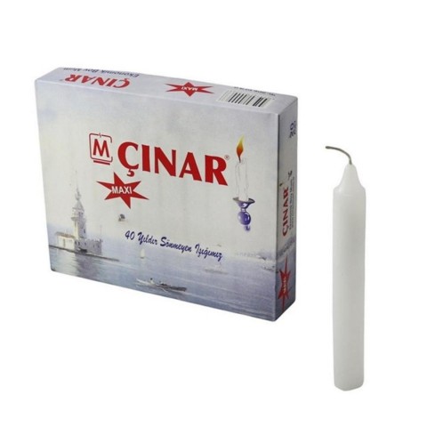 ÇINAR BEYAZ MUM KÜÇÜK (20*60)*1200