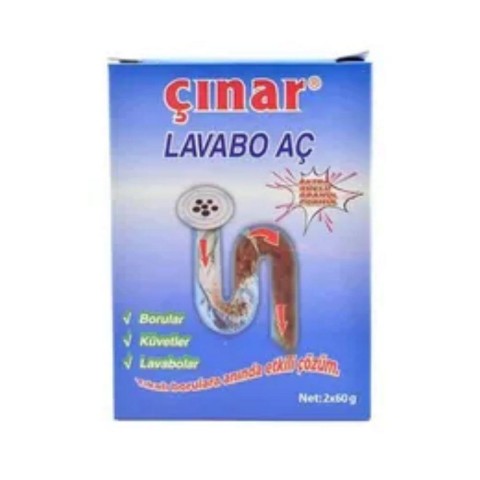 ÇINAR BÜYÜK LAVABO AÇ 2X50GR(24*8)*192
