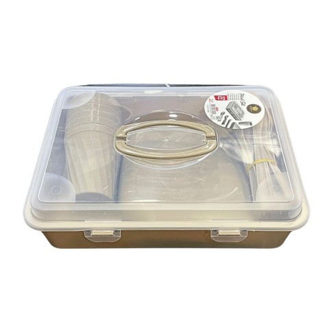 DEMPA DP-22/1 6 KİŞİLİK PİKNİK SETİ 32 PARÇA*14