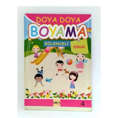 EĞLENCELİ DOYA DOYA BOYAMA KİTABI 48 SAYFA*40