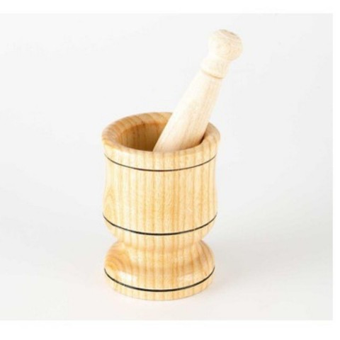 FİLELİ ORTA TAHTA HAVAN 8 LİK*110