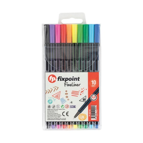 FİXPOİNT FİNELİNER KALEM 10'LU P-0216(12*24)*288