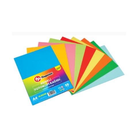 FİXPOİNT P-5624 RENKLİ FOTOKOPİ KAĞIDI 50 Lİ*120
