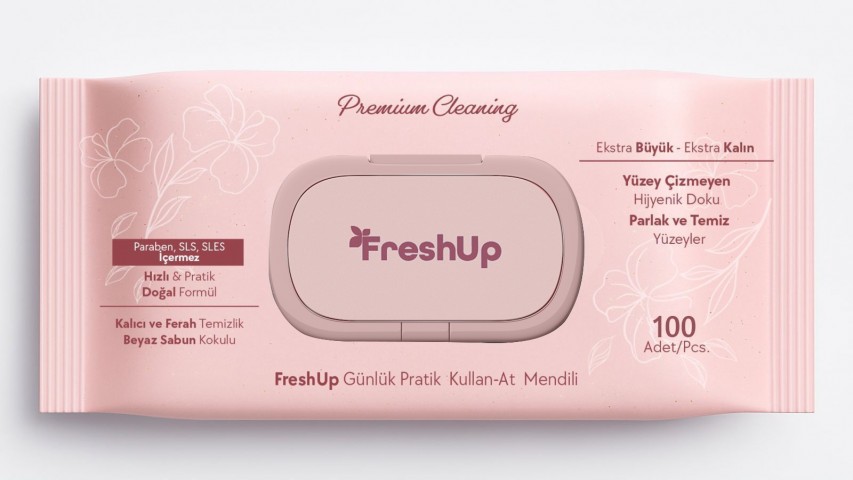 FRESHUP YÜZEY TEMİZLEME 100'LÜ