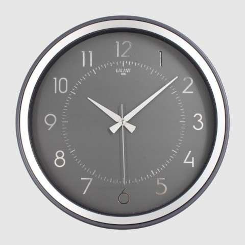 GALAXY 1975-FG FÜME KASA DUVAR SAATİ*10