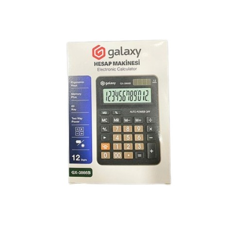 GALAXY HESAP MAKINESI GX-3866B(60*2)*120