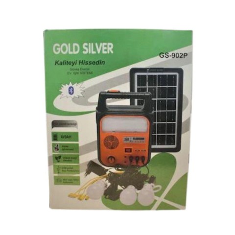 GOLD SİLVER GS-902P GÜNEŞ ENERJİ IŞIK SİSTEMİ*12