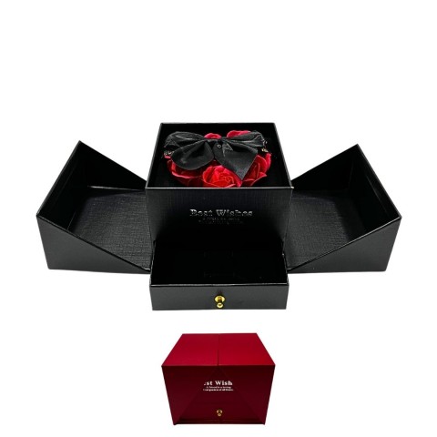 GÜLLÜ ÇEKMECELİ KUTU*100