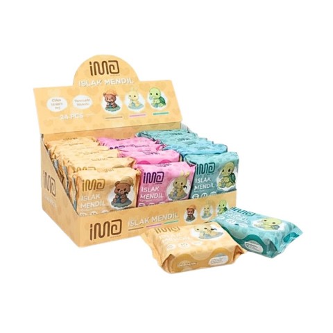 İMA 20 Lİ ISLAK MENDİL(24*6)*144