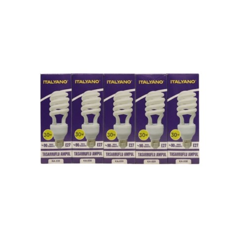 İTALYANO KA-030 TASARRUFLU AMPÜL 30W(10*10)*100