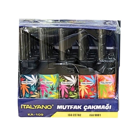 İTALYANO KA-109 KISA MUTFAK ÇAKMAĞI YAPRAK 25Lİ*20