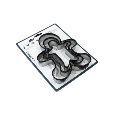 IVO-PST293 IVORY BYK 3 LÜ KURABİYE KALIBI SETİ*144