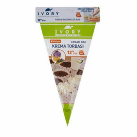 IVORY IVO-PST219  ŞEFFAF KREMA TORBASI*300