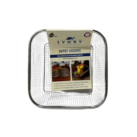 IVORY IVO-SZG427 24X24 KARE ÇELİK SÜZGEÇ*100
