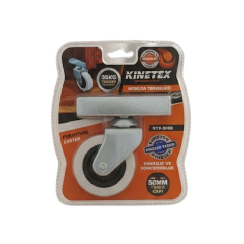 KNITEX 50*20 GRİ UZUN U TABLALI TEKER KTX-3038*240