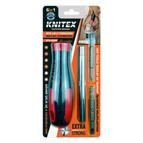KNITEX 6'İN 1 KAUÇUKLU TORNAVİDA KTX-2992*192