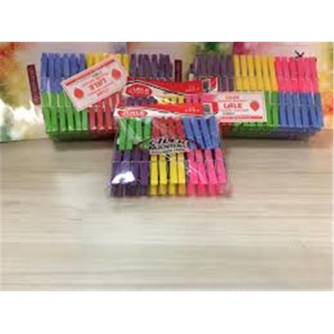 LALE PLASTİK L-013 ÇİLEK MANDAL 36 LI (4*24)*96