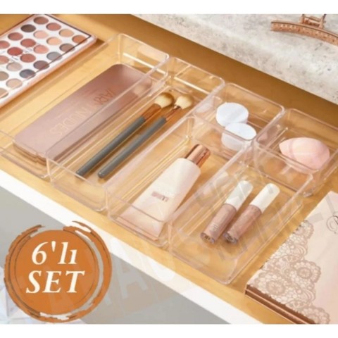 LOVA LV-216 6 LI ÇEKMECE İÇİ ORGANİZER SET*12