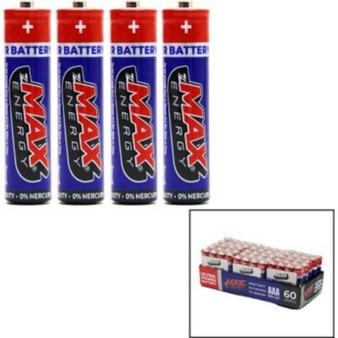 MAX-0636  KALEM PİL 4LÜ SHRİNK (15*20)*300