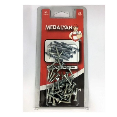 MEDALYAN DL-01 3,5X18 SUNTA VİDASI*24