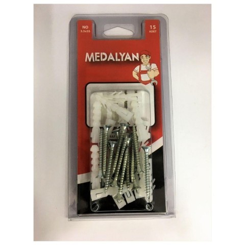 MEDALYAN DL-32 3,5X35 DUBELLİ VİDA*24