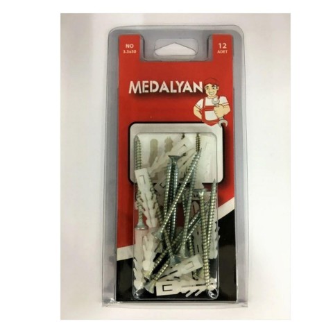 MEDALYAN DL-33 3,5X50 DUBELLİ VİDA*24