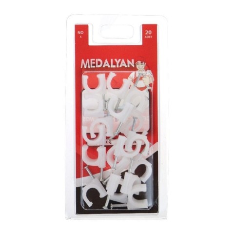 MEDALYAN DL-38 6 NO ÇELİK ÇİVİLİ KROŞE*18