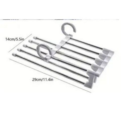 MELODY M-107 5 KATLI PANTOLON VE ELBİSE ASKISI*40