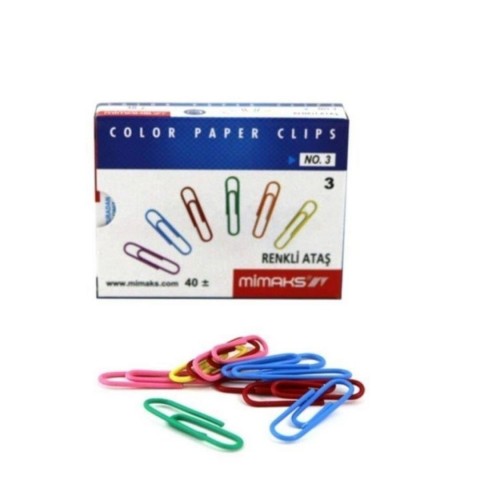 MİMAKS RENKLİ ATAŞ 48 Lİ*18