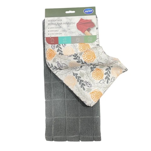 MYCLEAN MİKROFİBER KURULAMA HAVLUSU 2 Lİ*24